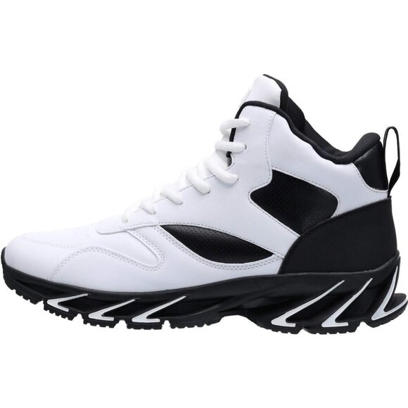 ?Men\'s White Stylish Sneakers High Top Athletic Inspired Shoes main image 6